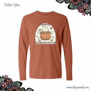 Howdy Pumpkin LONG SLEEVE T-Shirt (S-3XL) - Multiple Colors!