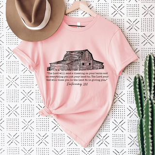 Blessing on Your Barn T-Shirt (XS-4XL) - Multiple Colors!