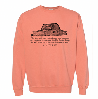 Blessing on Your Barn Crewneck (S-3XL) - Multiple Colors!