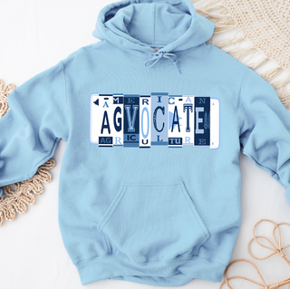 Agovcate License Plate Hoodie (S-3XL) Unisex - Multiple Colors!