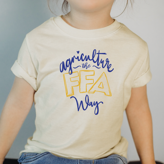 Agriculture the FFA Way One Piece/T-Shirt (Newborn - Youth XL) - Multiple Colors!