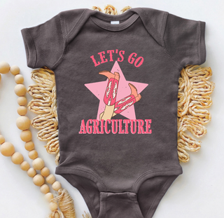 Lets Go Agriculture One Piece/T-Shirt (Newborn - Youth XL) - Multiple Colors!