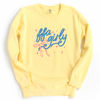 Rope Bow FFA Girly Crewneck (S-3XL) - Multiple Colors!