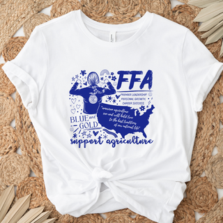 Retro FFA T-Shirt (XS-4XL) - Multiple Colors!