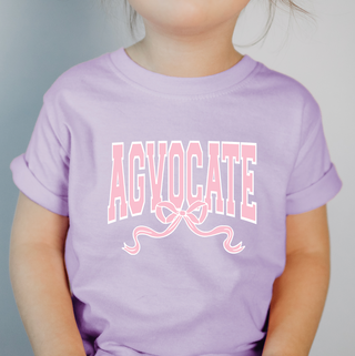 Agvocate Bow One Piece/T-Shirt (Newborn - Youth XL) - Multiple Colors!