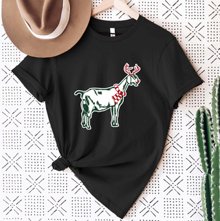 Christmas Reindeer Dairy Goat T-Shirt (XS-4XL) - Multiple Colors!