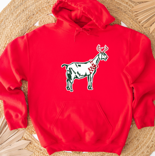 Christmas Reindeer Dairy Goat Hoodie (S-3XL) Unisex - Multiple Colors!