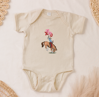 Be My Cowgirl BRONC One Piece/T-Shirt (Newborn - Youth XL) - Multiple Colors!