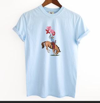 Be My Cowgirl BRONC ComfortWash/ComfortColor T-Shirt (S-4XL) - Multiple Colors!