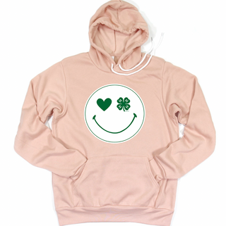 4-H Smiley Hoodie (S-3XL) Unisex - Multiple Colors!