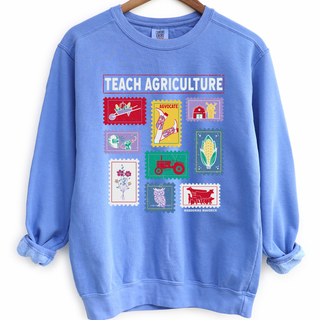 Teach Agriculture Stamps– Crewneck