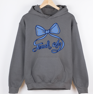 Teach Ag Bow Blue – Hoodie