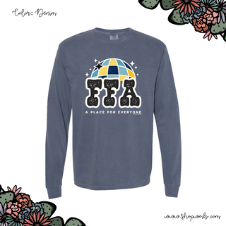 Disco FFA A Place For Everyone LONG SLEEVE T-Shirt (S-3XL) - Multiple Colors!