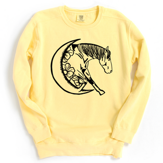 Boho Horse Crewneck (S-3XL) - Multiple Colors!