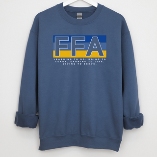 FFA Color Block Crewneck (S-3XL) - Multiple Colors!