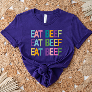 All The Colors Eat Beef T-Shirt (XS-4XL) - Multiple Colors!