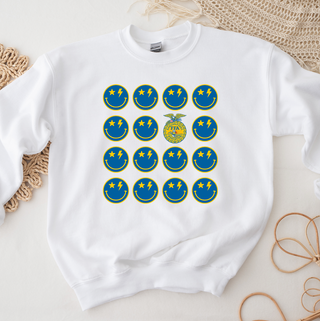 FFA Emblem Smile Group Crewneck (S-3XL) - Multiple Colors!