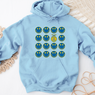 FFA Emblem Smile Group Hoodie (S-3XL) Unisex - Multiple Colors!