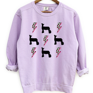 Bolt Lamb Crewneck (S-3XL) - Multiple Colors!