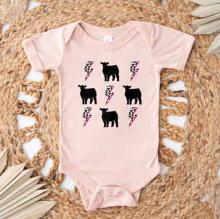 Bolt Cattle One Piece/T-Shirt (Newborn - Youth XL) - Multiple Colors!