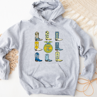 FFA Emblem Boot Hoodie (S-3XL) Unisex - Multiple Colors!