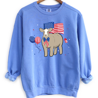 USA Cattle Crewneck (S-3XL) - Multiple Colors!