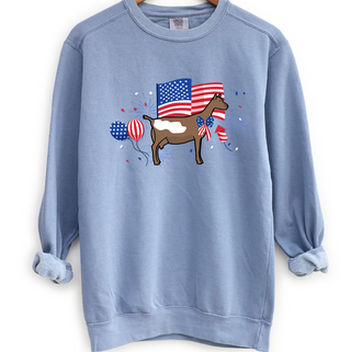 USA Dairy Goat Crewneck (S-3XL) - Multiple Colors!