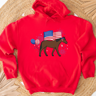 USA Horse Hoodie (S-3XL) Unisex - Multiple Colors!