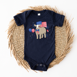 USA Cattle One Piece/T-Shirt (Newborn - Youth XL) - Multiple Colors!