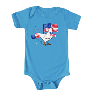 USA Chicken One Piece/T-Shirt (Newborn - Youth XL) - Multiple Colors!