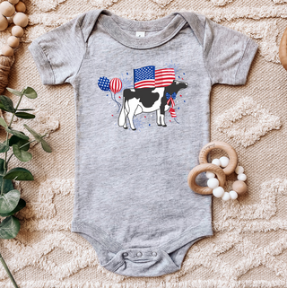 USA Dairy Cow One Piece/T-Shirt (Newborn - Youth XL) - Multiple Colors!