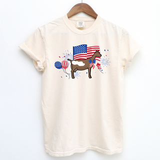 USA Dairy Goat ComfortWash/ComfortColor T-Shirt (S-4XL) - Multiple Colors!