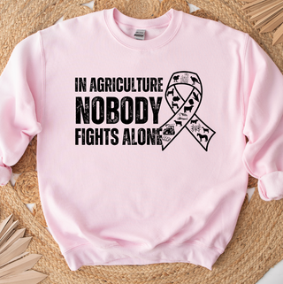 In Agriculture Nobody Fights Alone Crewneck (S-3XL) - Multiple Colors!