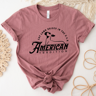 Raised in the USA Lamb T-Shirt (XS-4XL) - Multiple Colors!