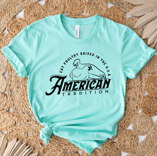 Raised in the USA Poultry T-Shirt (XS-4XL) - Multiple Colors!