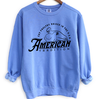 Raised in the USA Poultry Crewneck (S-3XL) - Multiple Colors!