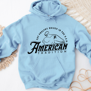 Raised in the USA Poultry Hoodie (S-3XL) Unisex - Multiple Colors!