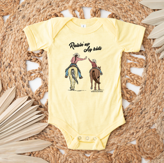 Raisin Up Ag Kids Horse One Piece/T-Shirt (Newborn - Youth XL) - Multiple Colors!