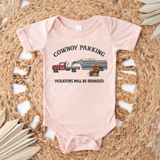 Cowboy Parking One Piece/T-Shirt (Newborn - Youth XL) - Multiple Colors!