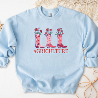 Boots & Roses Ag Crewneck (S-3XL) - Multiple Colors!