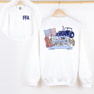 FFA Tractor CREWNECK - Front & Back