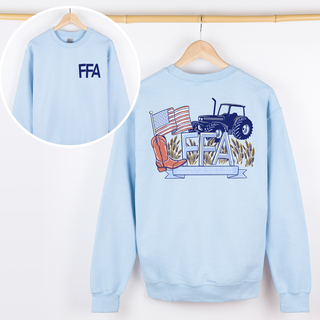 FFA Tractor CREWNECK - Front & Back