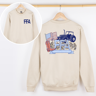 FFA Tractor CREWNECK - Front & Back