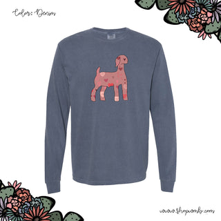 VALENTINES GOAT LONG SLEEVE T-Shirt (S-3XL) - Multiple Colors!