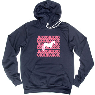 XO Horse Hoodie (S-3XL) Unisex - Multiple Colors!