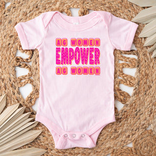 Ag Women Empower Ag Women One Piece/T-Shirt (Newborn - Youth XL) - Multiple Colors!