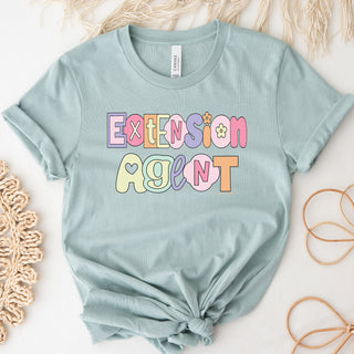 Pastel Extension Agent T-Shirt (XS-4XL) - Multiple Colors!