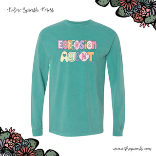 Pastel Extension Agent LONG SLEEVE T-Shirt (S-3XL) - Multiple Colors!