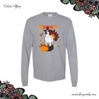 LAMB FALL LONG SLEEVE T-Shirt (S-3XL) - Multiple Colors!