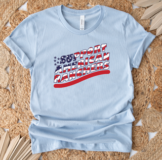 Patriotic Support American Ranchers T-Shirt (XS-4XL) - Multiple Colors!